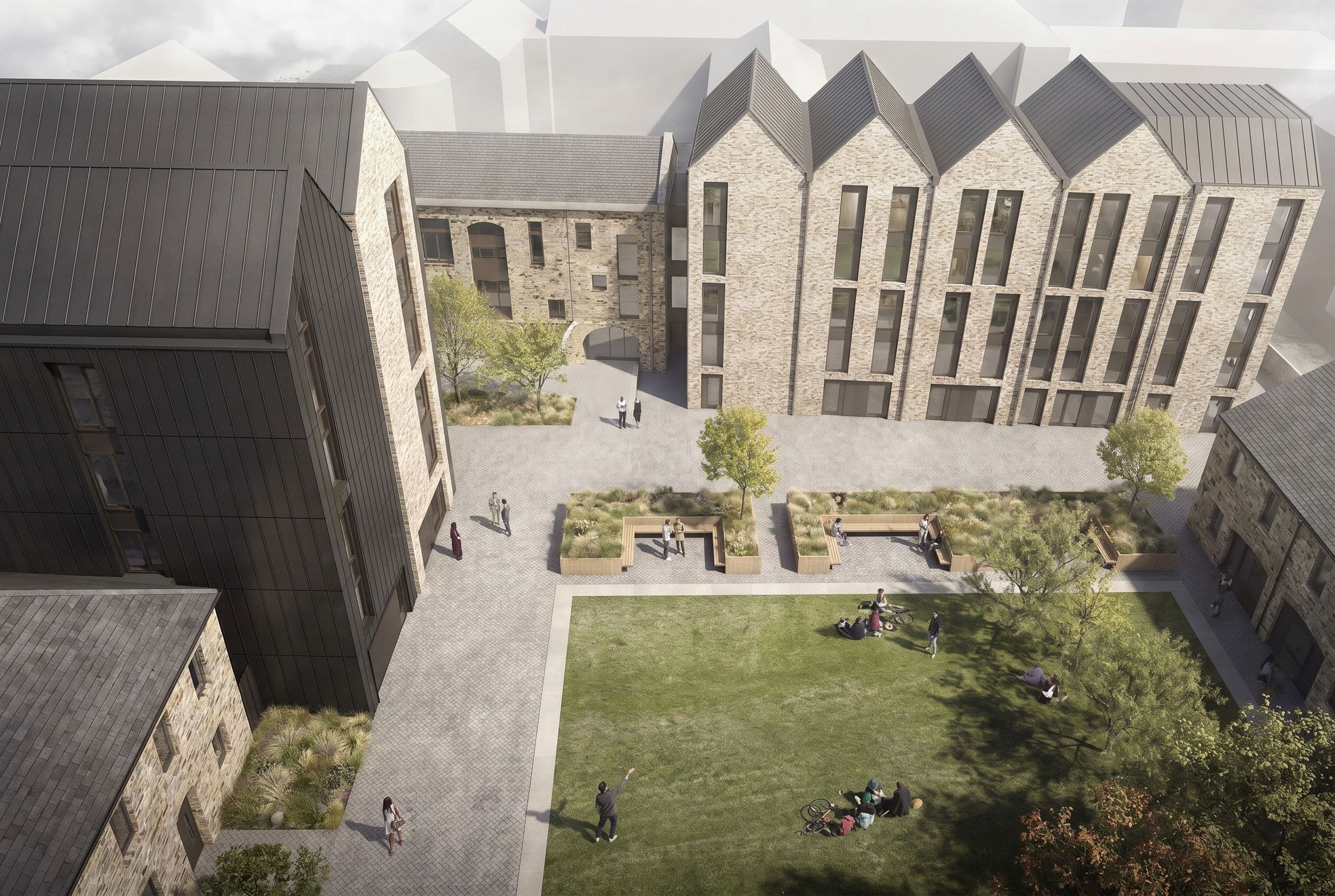 Mantle Yard PBSA Topping Out Milestone in Leith