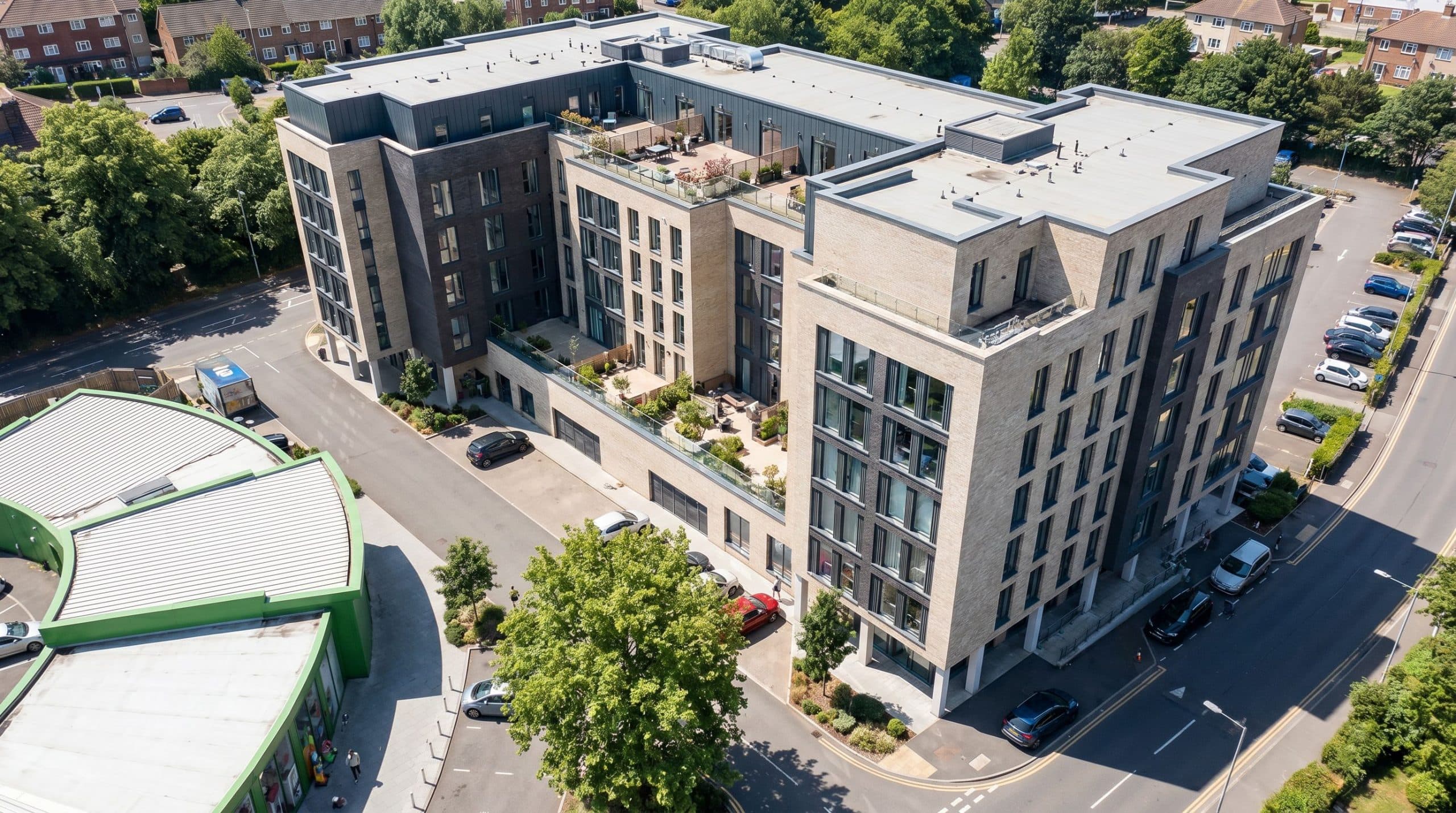 Progress on Westside Place PBSA by Elkstone and Harrison Street